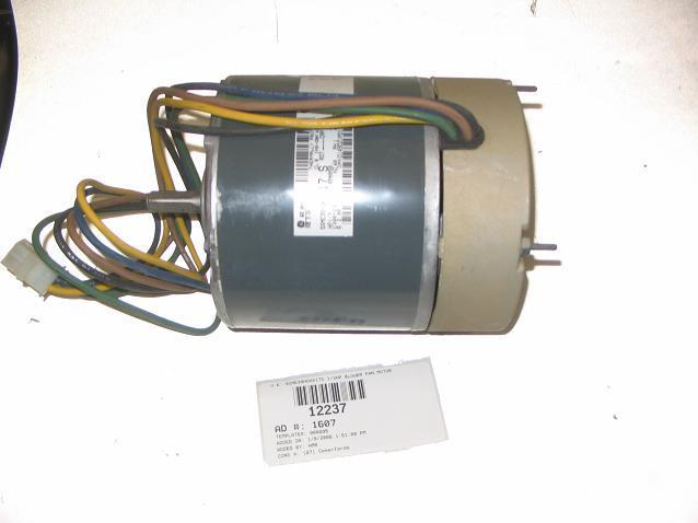 G.e. 5SME39HGHX17S 1/3HP blower fan motor