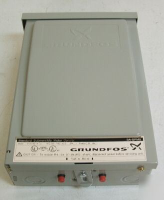 Grundfos submersible motor control sa-SPM5