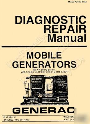 Generac generator service manual rv repair 100+ manuals