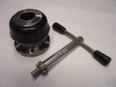 Jacobs 96-F1 rubber flex collet chuck with KL96 wrench