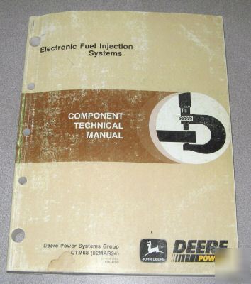 John deere electronic fuel injection technical manual
