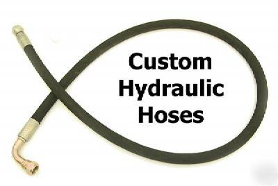 Hydraulic hose 1/2 inch id 2 wire 4000PSI