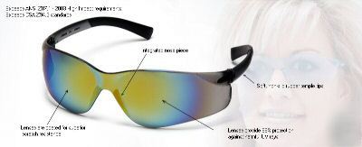 New 12 any regular or mini pyramex ztek safety glasses