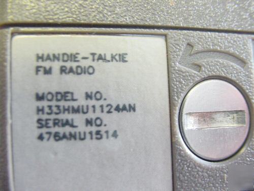 Lot of 7 motorola HT600 90 50 series handheld radios 