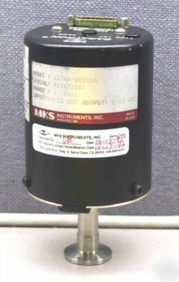 New mks instruments 127AA baratron pressure transducer 