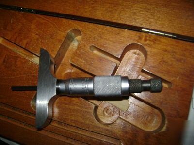 Starrett depth micrometer model # 449 