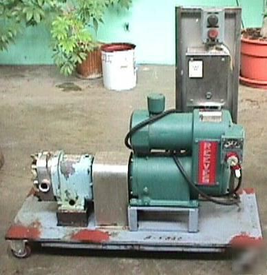 Waukesha size 25 positive displacement pump