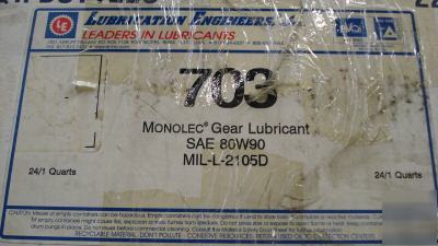 Lubrication engineers 703 monolec gear oil