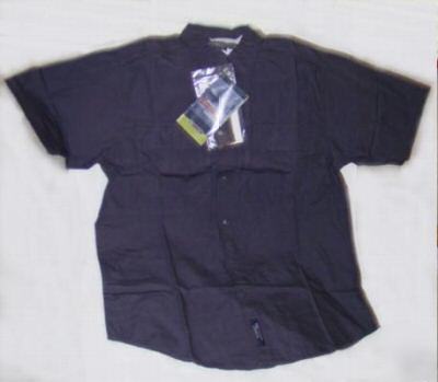 5.11 tactical short sleeve shirt color navy size med.