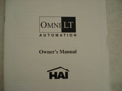 Hai omni security system / home automation parts (lot)