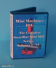 Dvd set of 6 engineering milling titles