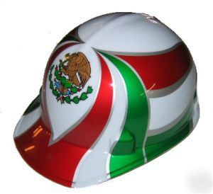 Hard hat mexican flag #9945
