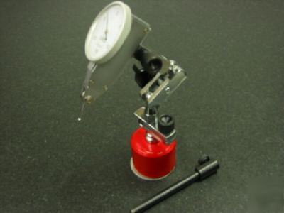 Mini magnetic base lathe dovetail dial test indicator