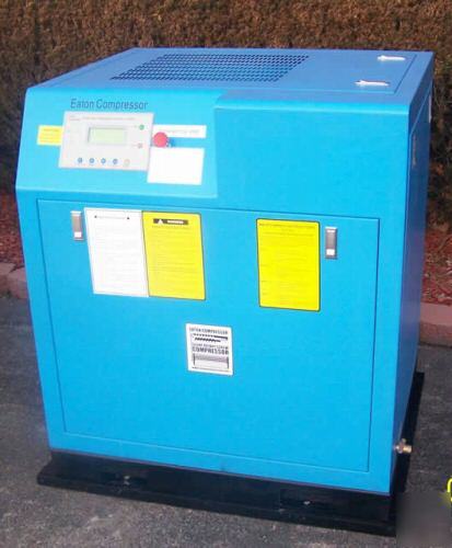 Eaton industrial true 20 hp rotary screw air compressor