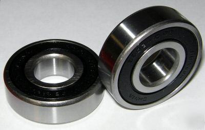 (100) 6203-2RS-1/2 sealed ball bearings 1/2