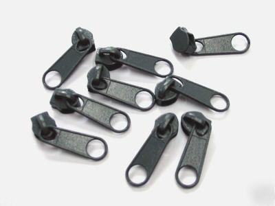 #5 nylon coil zipper sliders long-pull (578) grey 25PCS