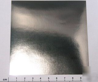High purity tungsten foil 99,95% 100X100X0.05MM