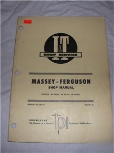 Old massey ferguson MF205 MF210 MF220 tractor manual