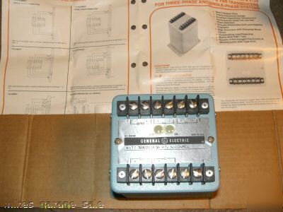 Watt transducer ge 50-472320DNMD2 2-element 3 phase nos