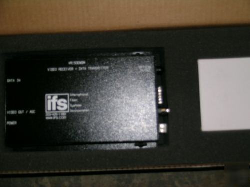 Ifs VR1500WDM mm data ptz or sync 1300 vid 850 1 fiber