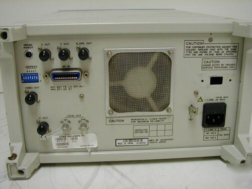 Advantest spectrum analyzer R4131D