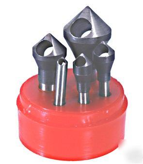 Countersinks & deburring tools 5PC set machinist