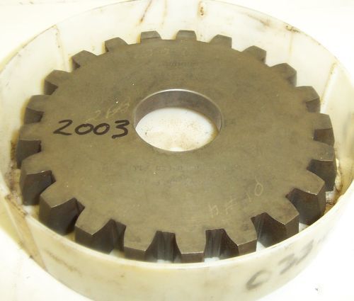 Fellows gear shaper cutter 21 teeth dp 3.50 pa 20