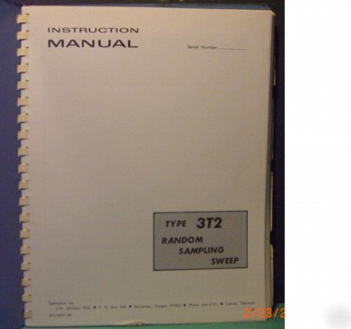 3T2 random sampling sweep - includes schimatics -