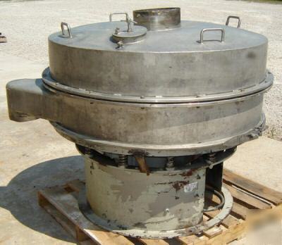 48â€ dia single deck, ss weco screener with cover (4798)