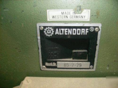 Altendorf F45 3200 standard sliding panel saw. used