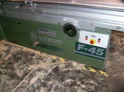 Altendorf F45 3200 standard sliding panel saw. used