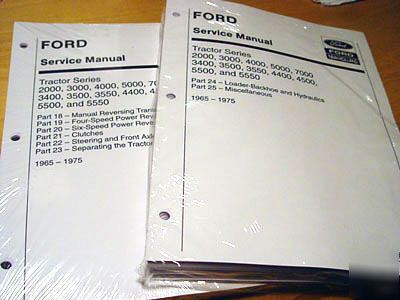 Ford 3400 3500 3500 4400 4500 5500 shop service manual