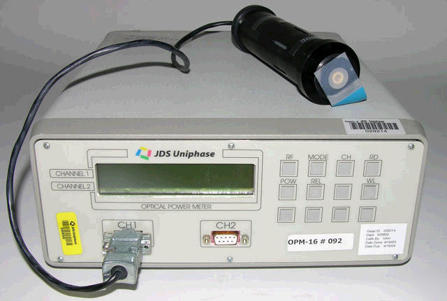 Jds opm-16 optical power meter & sensor
