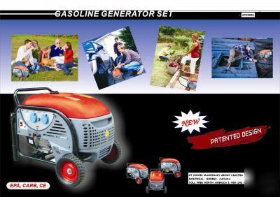 New 3.5 kw gasoline power generator + warrranty