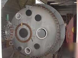 Unused/reglassed dedietrich glass lined reactor, type s