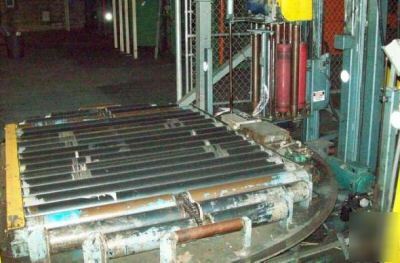 Kaufman stretch wrap machine for pallets