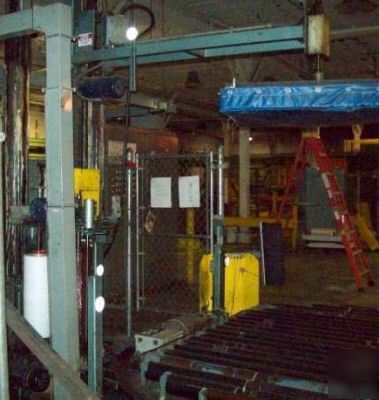 Kaufman stretch wrap machine for pallets