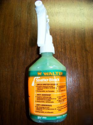 12 - 500ML walter spatter block / weld spatter release