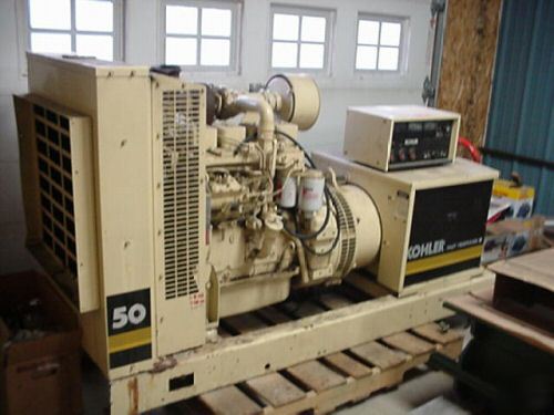 50KW kohler generator set 12 lead reconnect