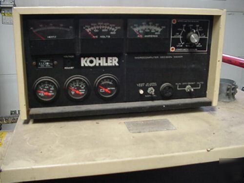 50KW kohler generator set 12 lead reconnect