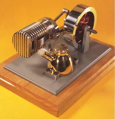 Build fire eater engine steam stirling lathe 2