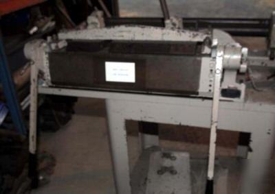 Diacro finger brake 24 inch, serial L2752, capacity 24 