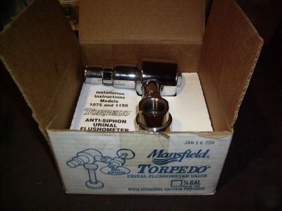 Mansfield torpedo urinal flushometer valve.
