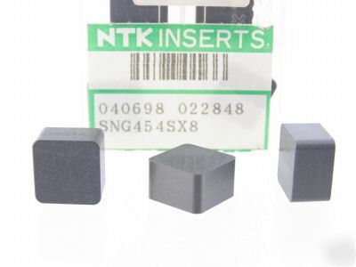New 80 ntk sng 454 grade SX8 carbide inserts P338