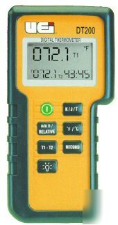 New uei dual input digital thermometer DT200 