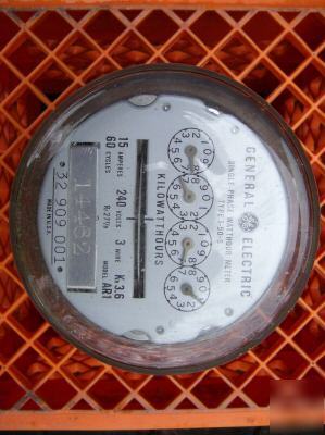 Used general electric, electric meter ( model-1-70- s)