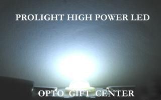 New 100PCS high-power 3W white 110 lumen led freeship