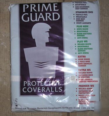 New brand prime guard protective coveralls uk xxl