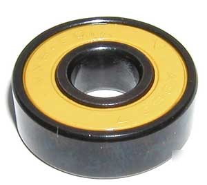 16 inline skate bearing black abec-7 ball bearings