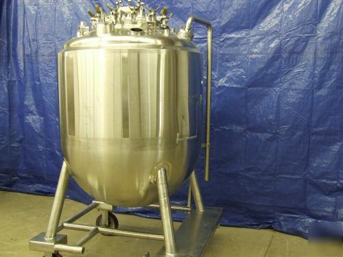 350 gallon kettle / stainless reactor vacuum rated